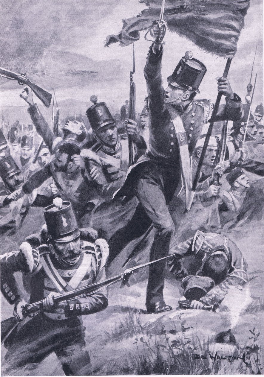 Fremrykningen af Light Division ved Alma, 20. september 1854, illustration fra 