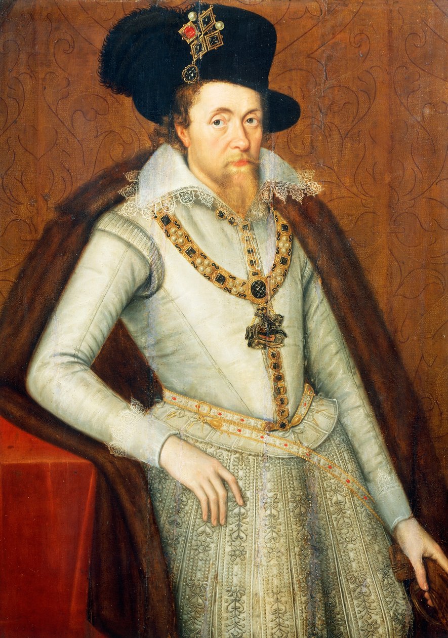 Portræt af James Stuart (Edinburgh af John de the Elder Critz