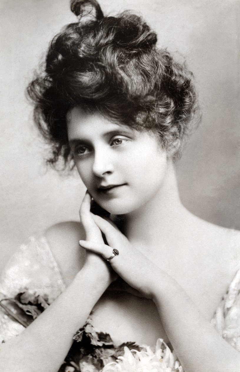 Billie Burke 1885-1970, amerikansk skuespillerinde, 1908. af Johnston and Hoffman