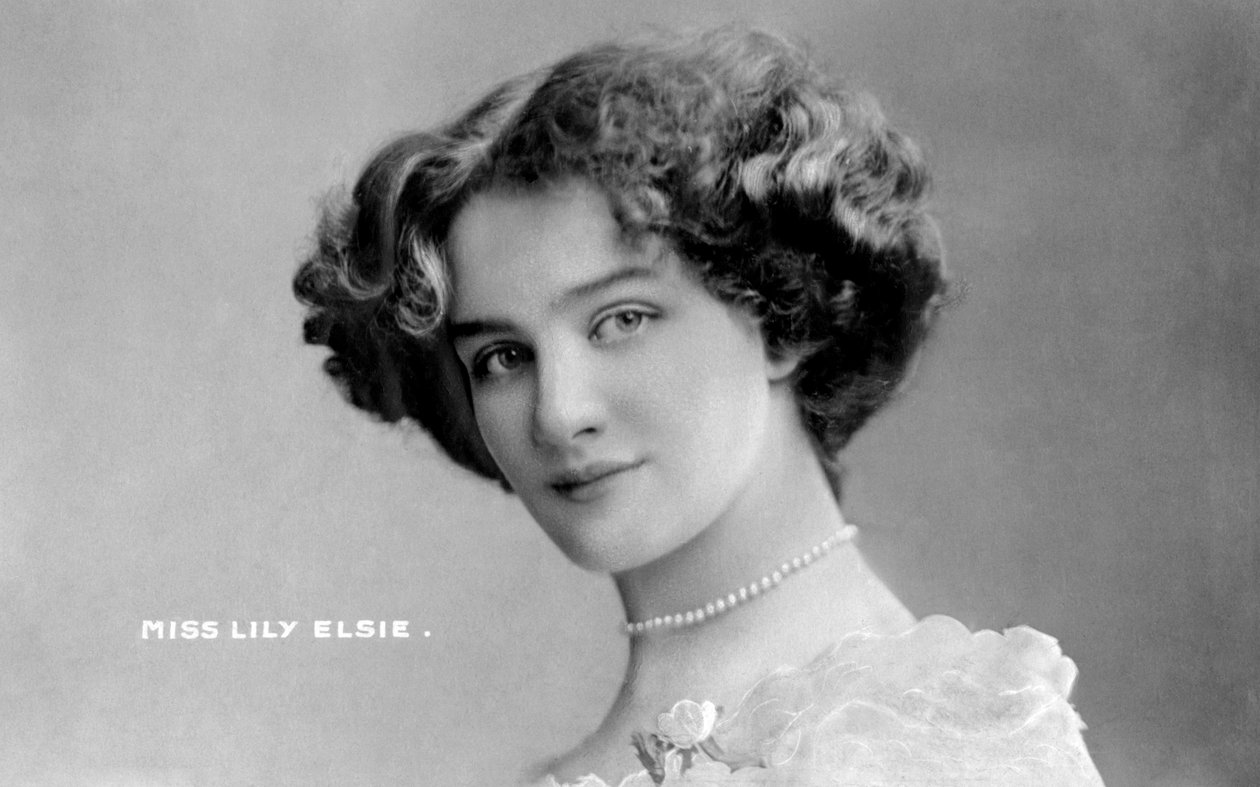 Lily Elsie 1886-1962, engelsk skuespillerinde, begyndelsen af det 20. århundrede. af Johnston and Hoffman