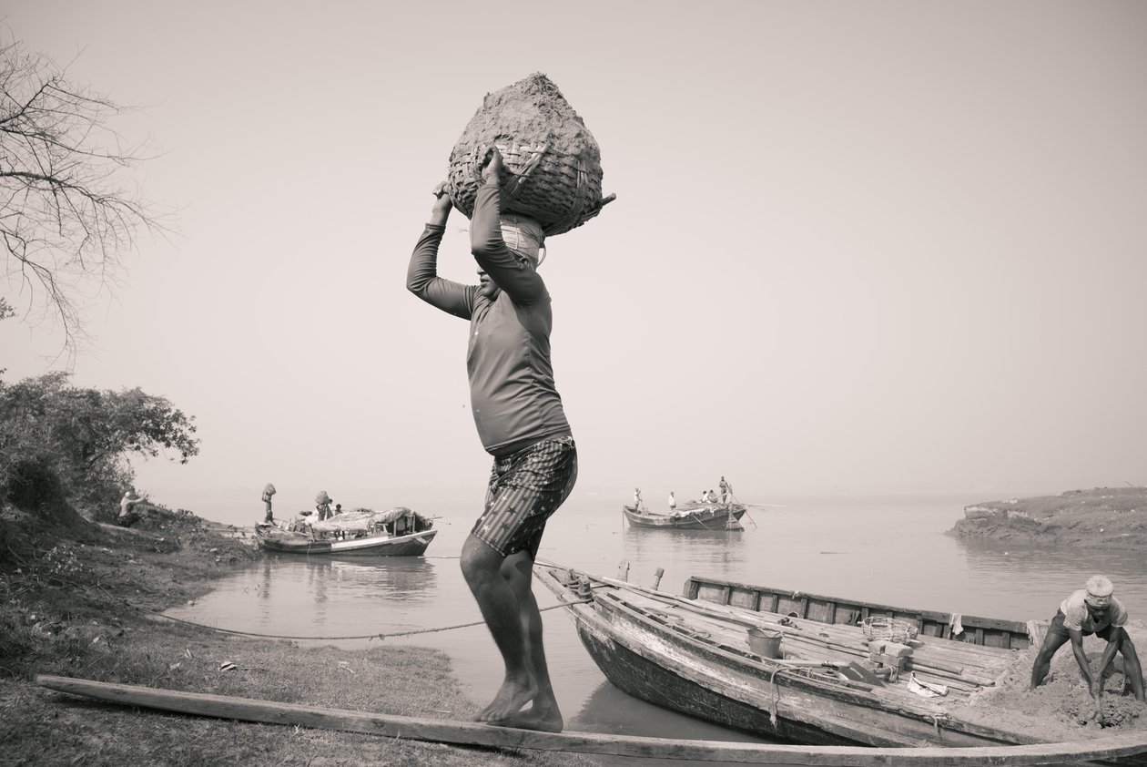 Murstensfabrikker i Kolkata, Indien, 2017 (foto) af Jon Nicholson