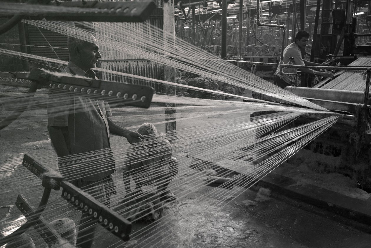 Jutefabrik, Kolkata, Indien, 2017 (foto) af Jon Nicholson