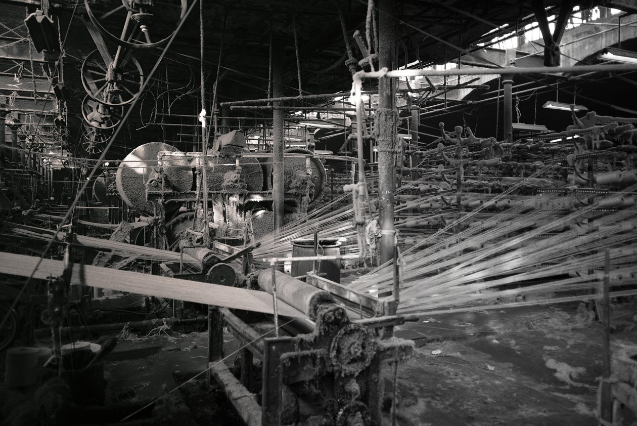 Jutefabrik, Kolkata, Indien, 2017 (foto) af Jon Nicholson