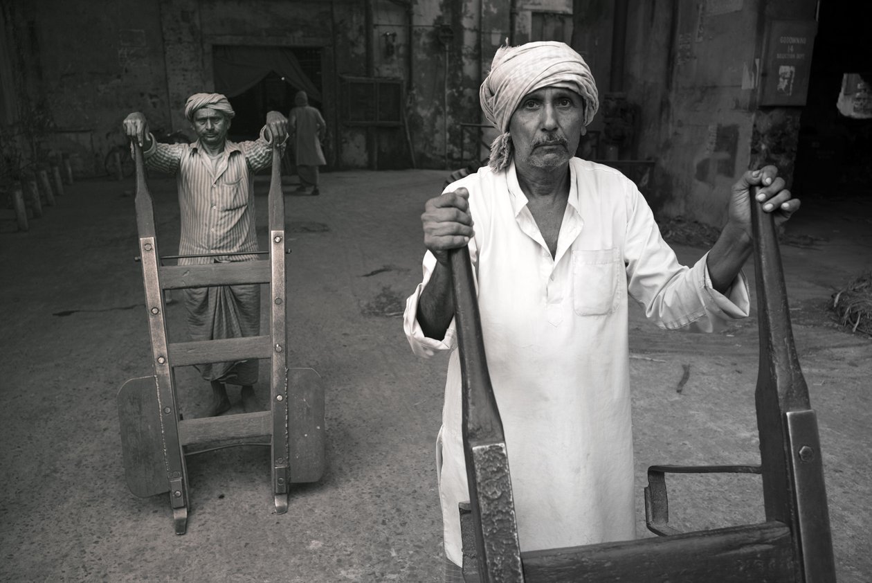 Jutefabrik, Kolkata, Indien, 2017 (foto) af Jon Nicholson