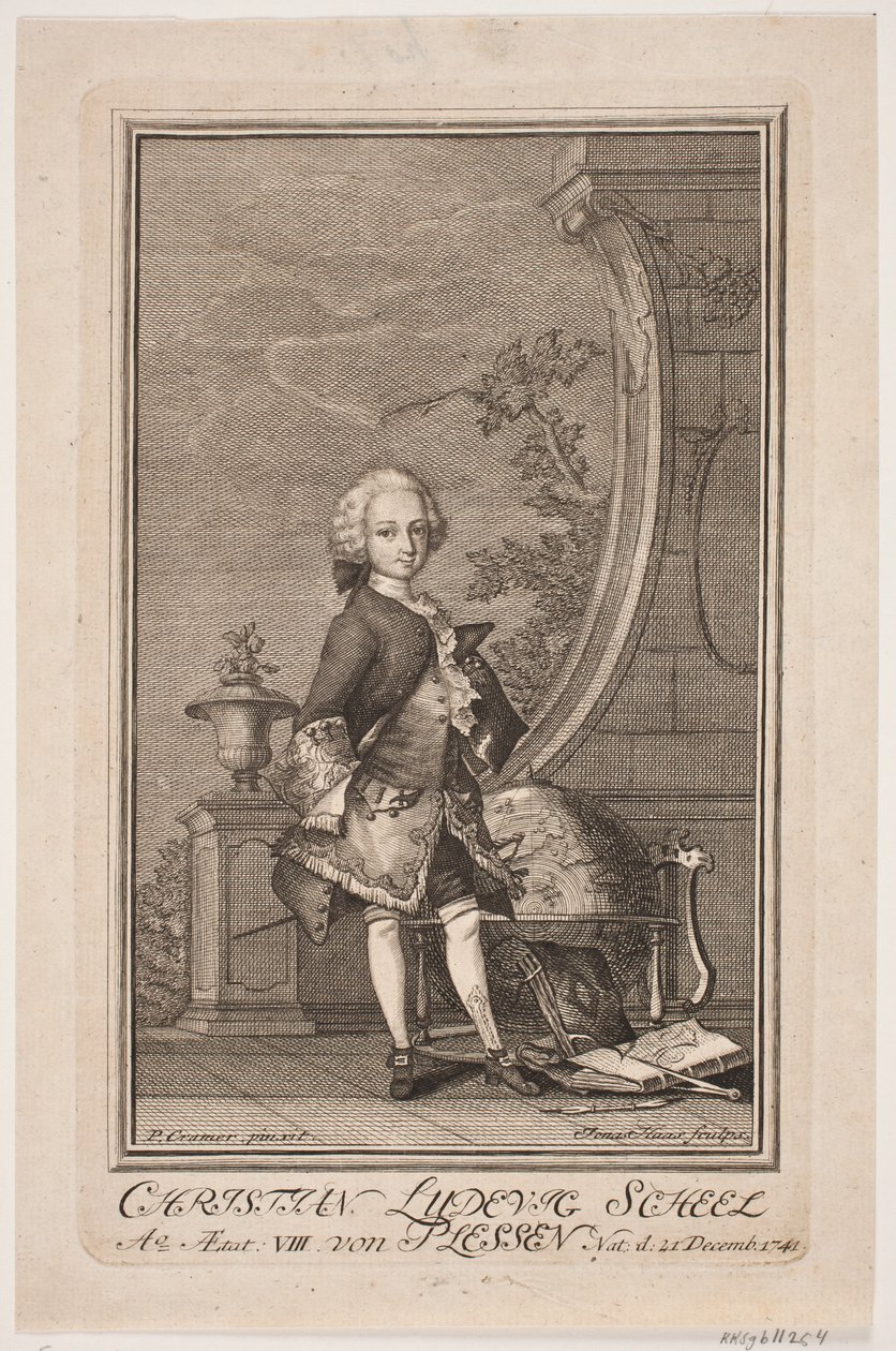 Christian Ludvig Scheel von Plessen af Jonas Haas
