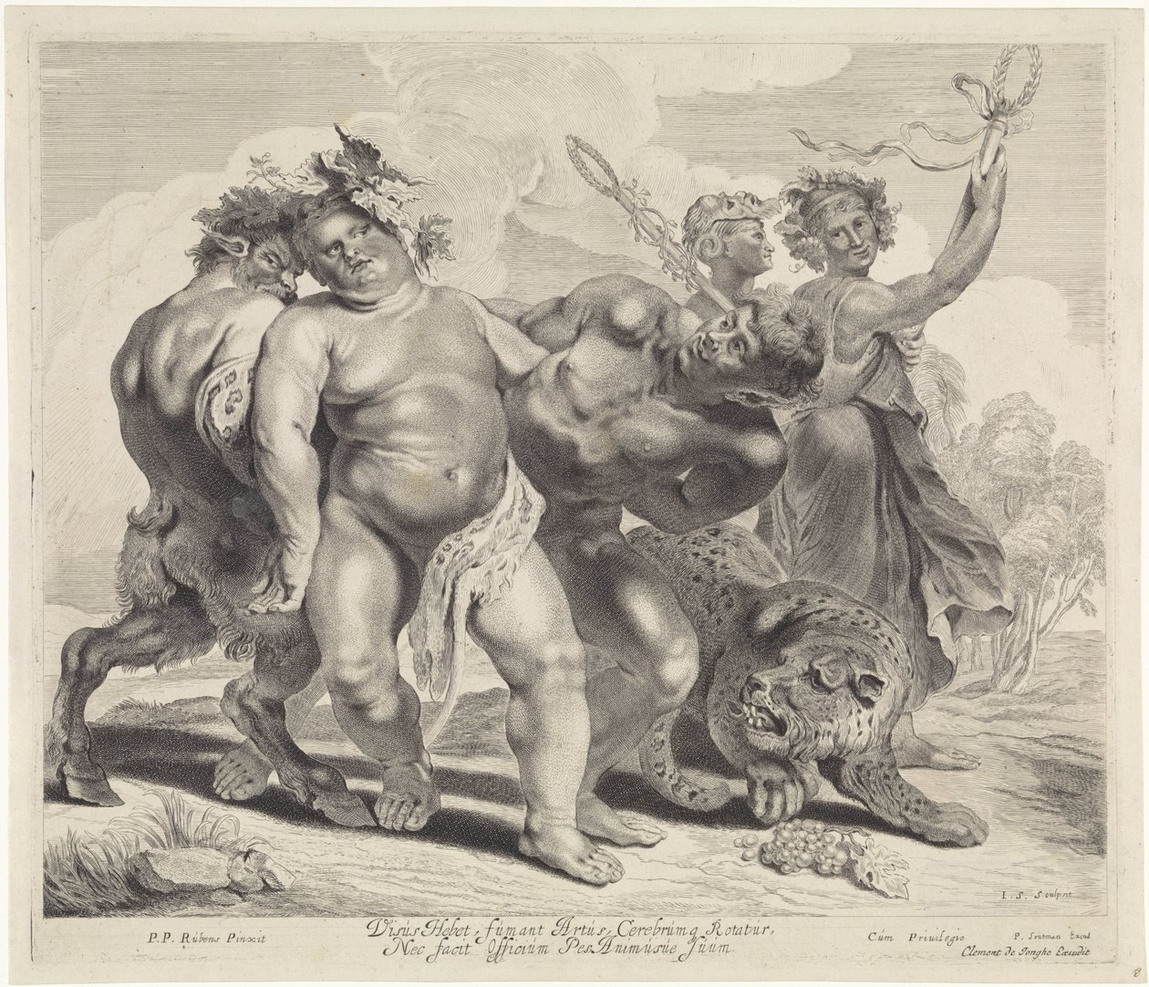 Beruselse af Bacchus af Jonas Suyderhoef