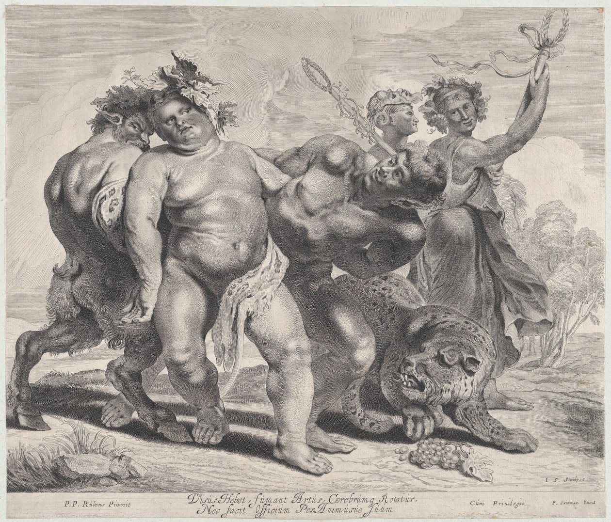 Beruselse af Bacchus, 1630-57., 1630-57. af Jonas Suyderhoef