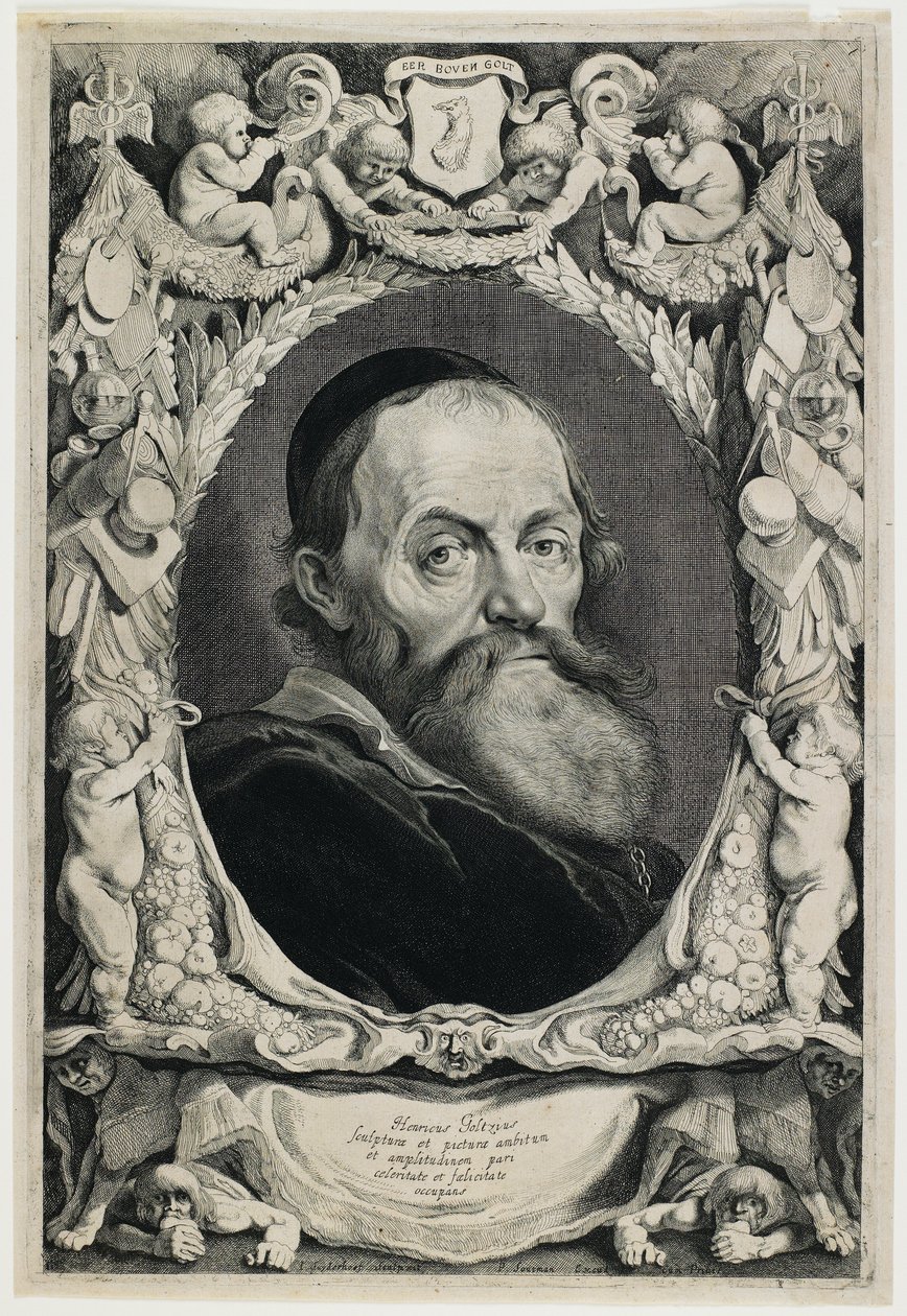Hendrik Goltzius af Jonas Suyderhoef