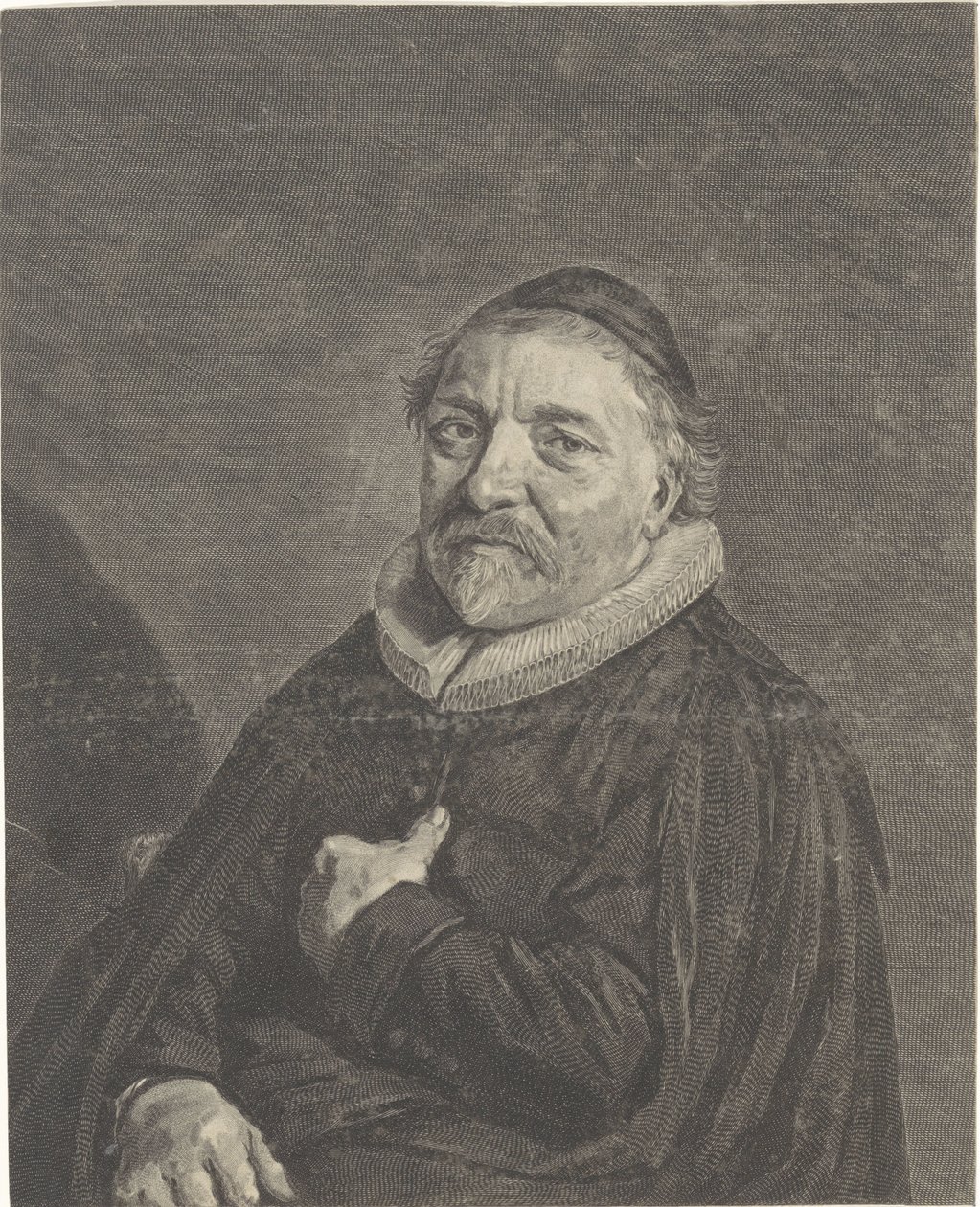 Portret van Adriaen Tiler af Jonas Suyderhoef
