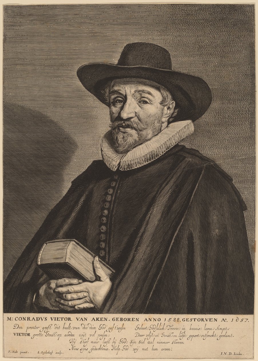 Conrad Vietor fra Aachen af Jonas Suyderhoff after Frans Hals