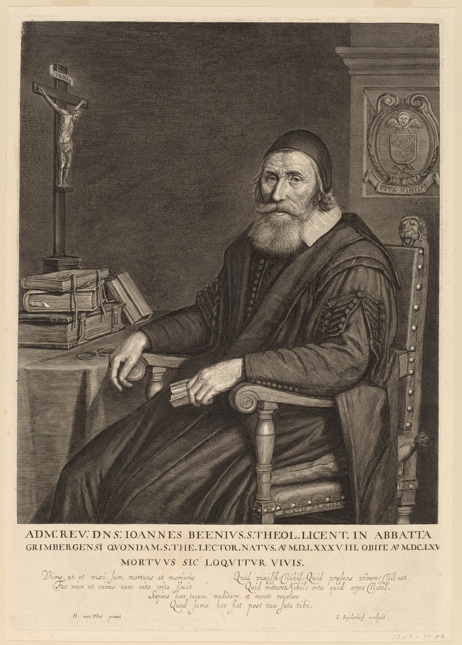 Johannes Been af Jonas Suyderhoff after Hendrik Cornelisz van Vliet