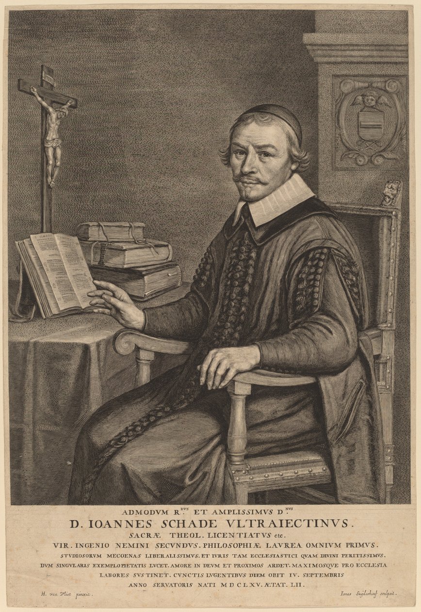 Johannes Schade af Jonas Suyderhoff after Hendrik Cornelisz van Vliet