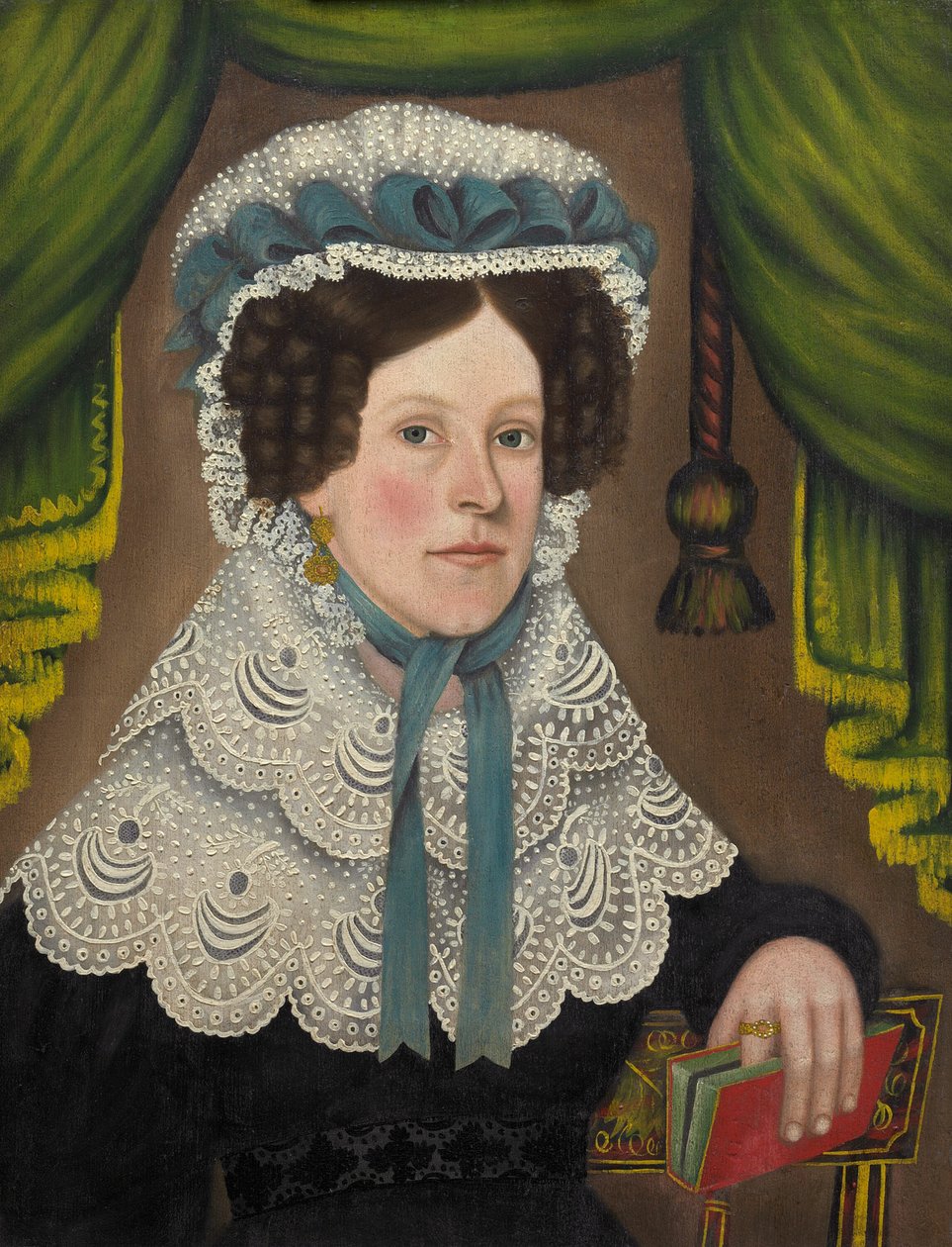 Kvinde med en bog, 182730. af Jonas Welch Holman