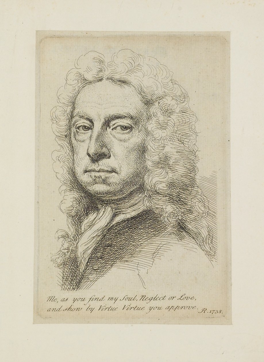 Selvportræt, 1738 af Jonathan Richardson