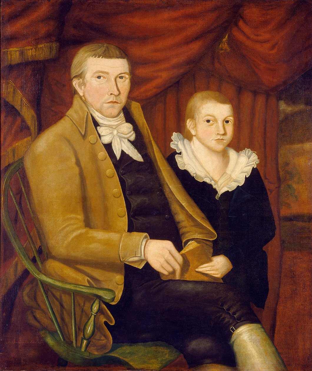 Far og Søn, 1800. af Jonathan Budington