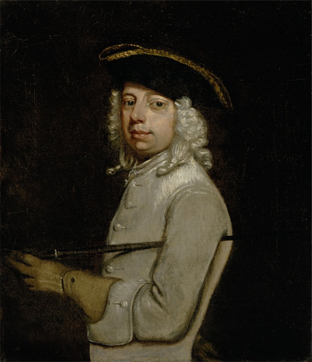 Portræt af kunstneren (olie på lærred) af Jonathan the Elder (after) Richardson