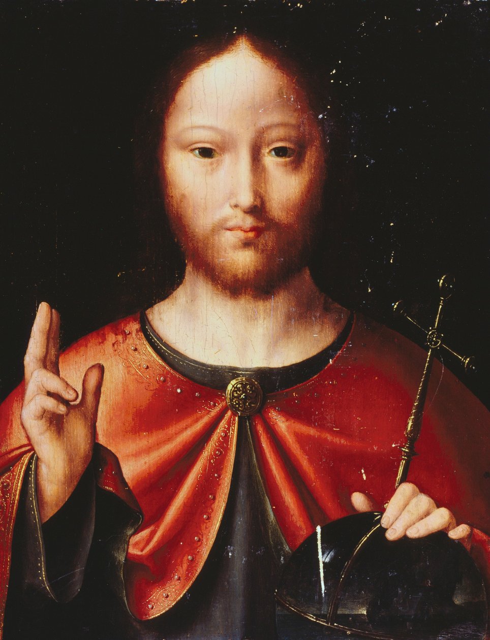 Salvator Mundi af Joos van Cleve
