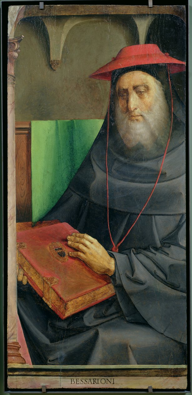 Portræt af kardinal Bessarion (1402-72) c.1475 af Joos van Gent
