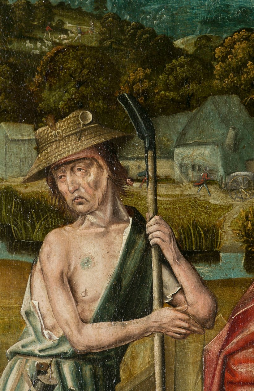 Triptykon fra Betlehem, omkring 1540 (maleri på træ) af Joos van (attr. to) Cleve