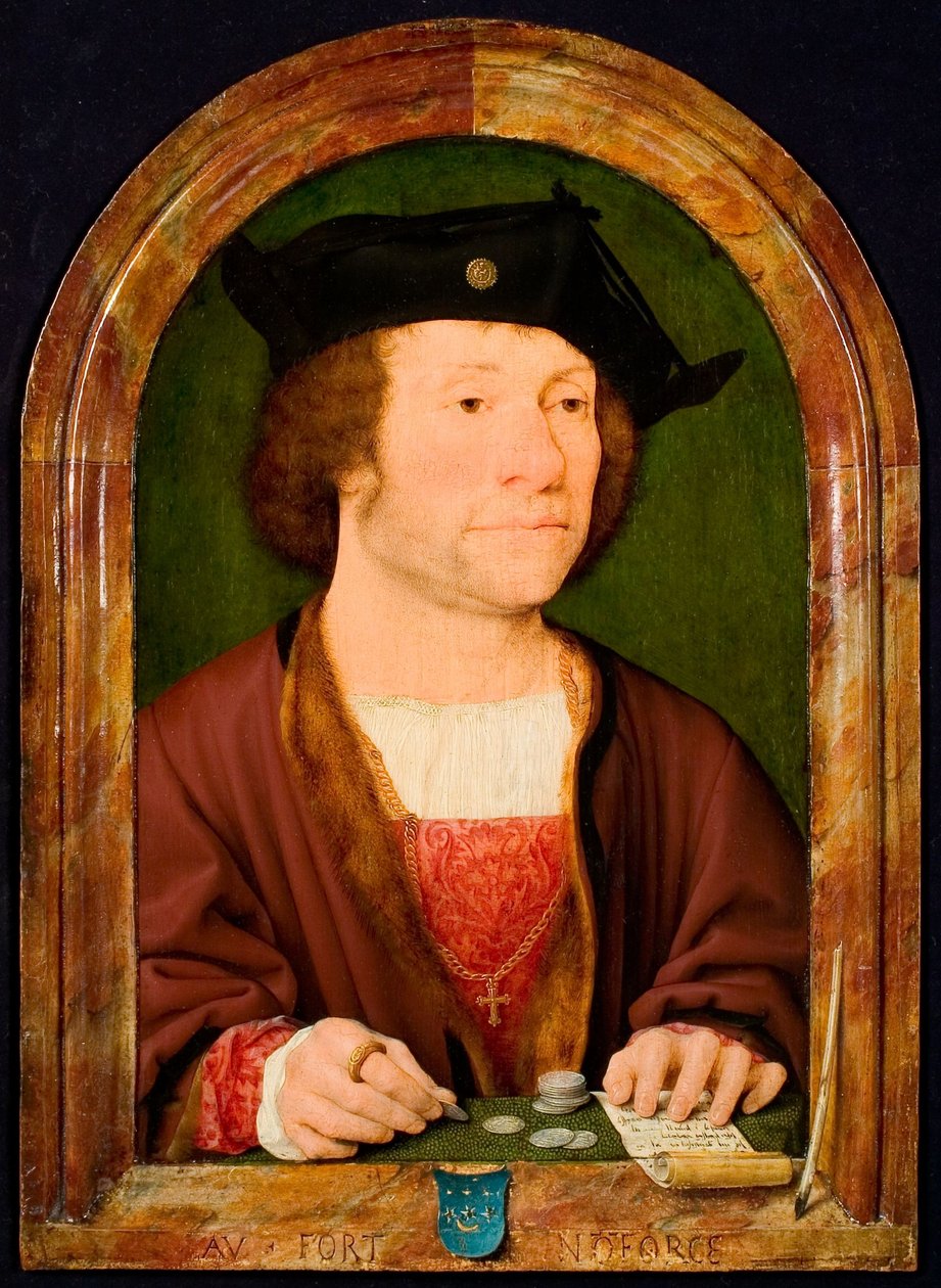 Portræt af en mand, kaldet Anthonis van Hilten af Joos van Cleve
