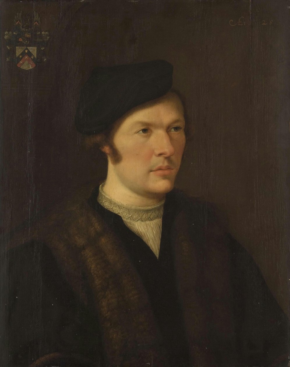 Portræt af en mand, muligvis Nicasius Hanneman af Joos van Cleve