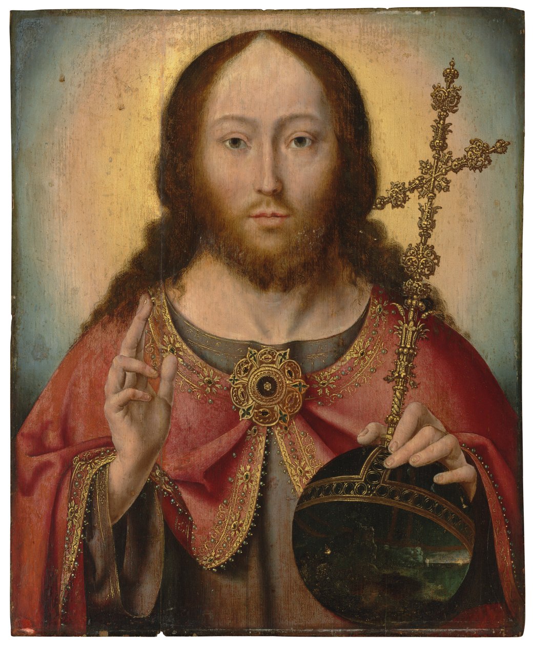 Verdens frelser af Joos van Cleve