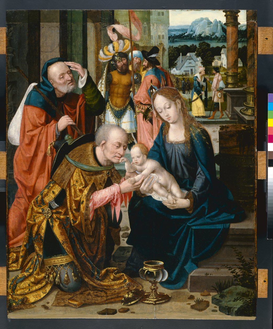 Kongernes Tilbedelse af Joos van Cleve