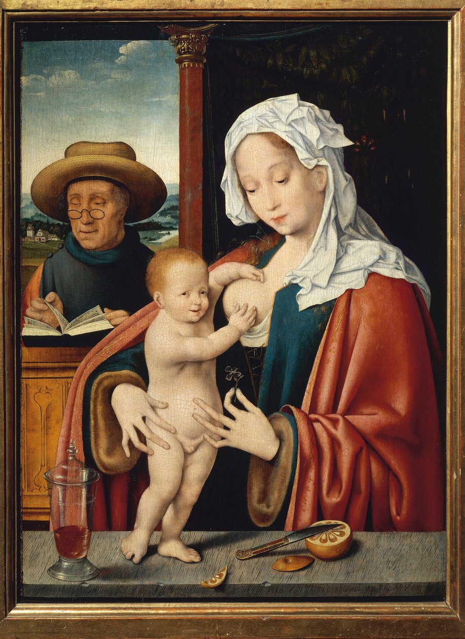 Den hellige familie (maleri af Joos van Cleve