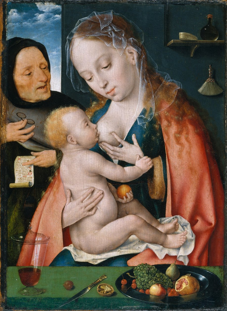 Den hellige familie af Joos van Cleve