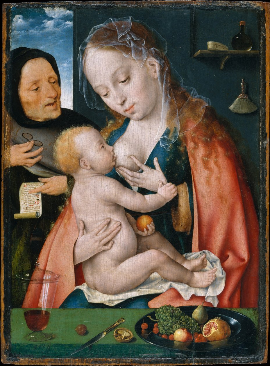 Den hellige familie, ca. 1512–13 af Joos van Cleve