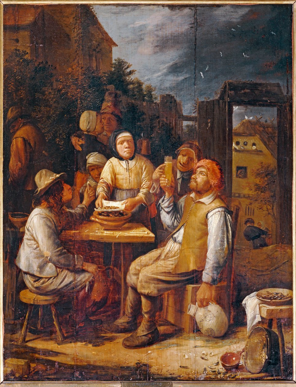 Les Mangeurs de moules - Muslingespiserne ... af Joos van Craesbeeck