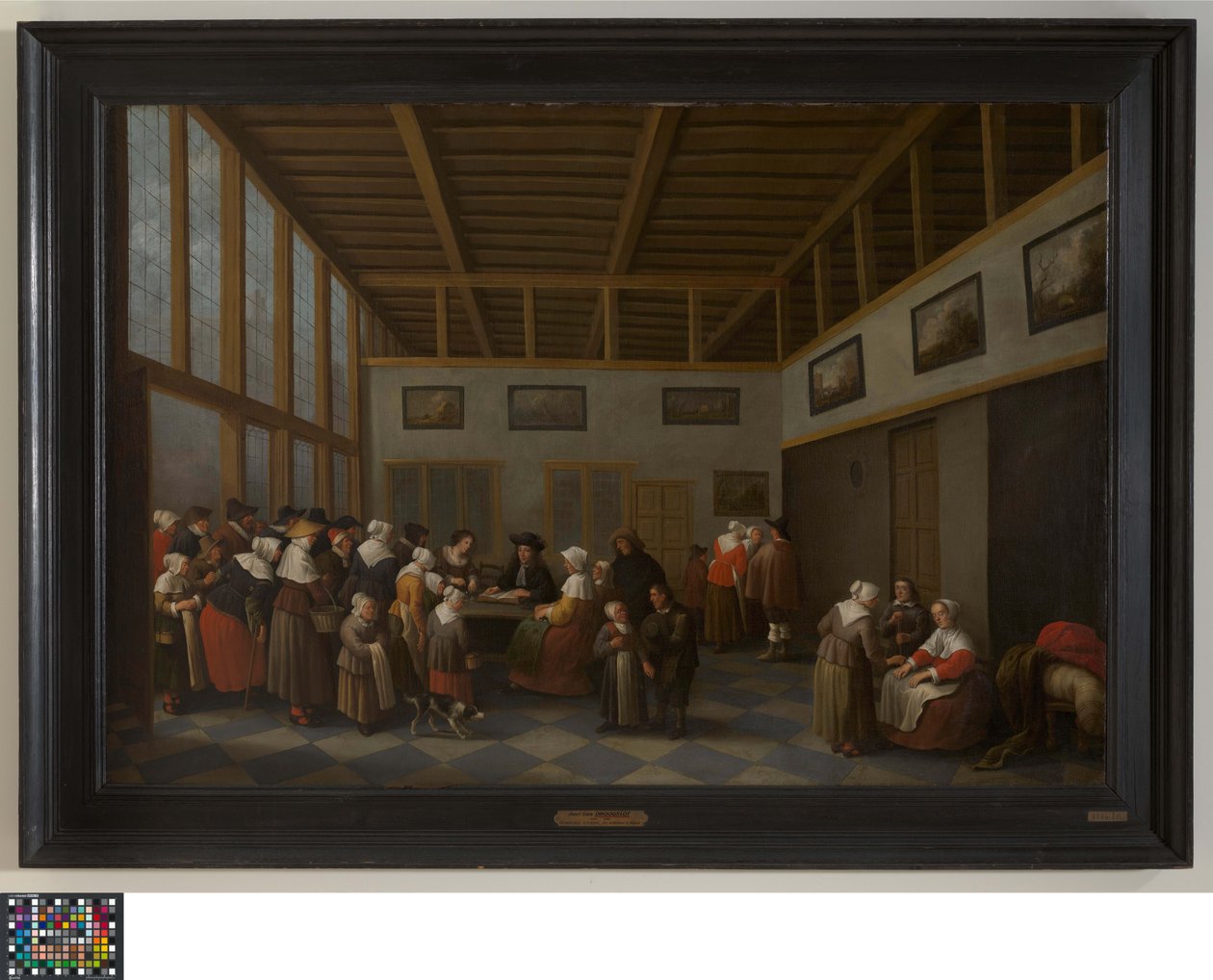 Fordelingen til de fattige af Joost Cornelisz Droochsloot
