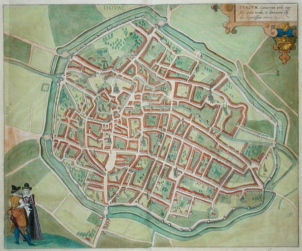 Plan af Dovay, fra 