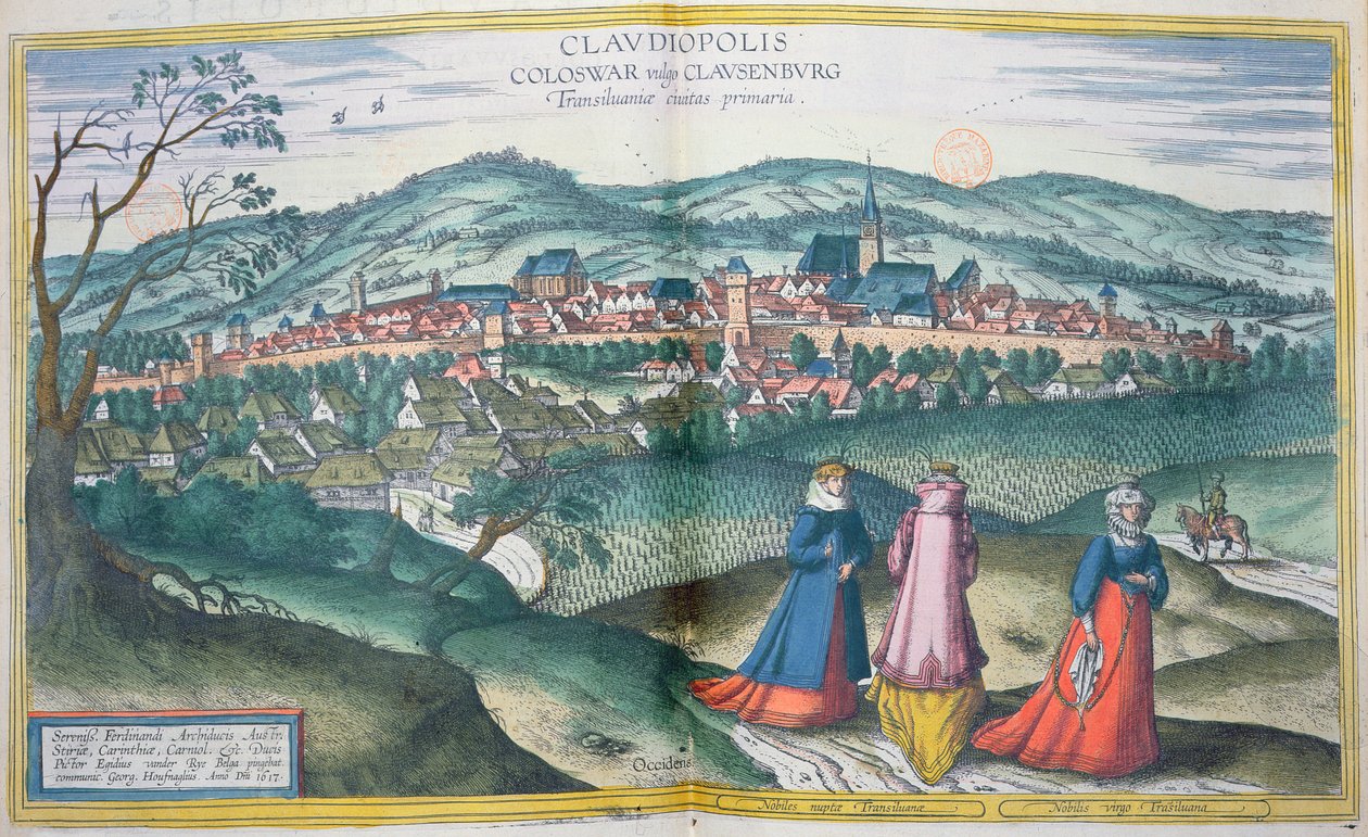 Kort over Claudiopolis, fra 