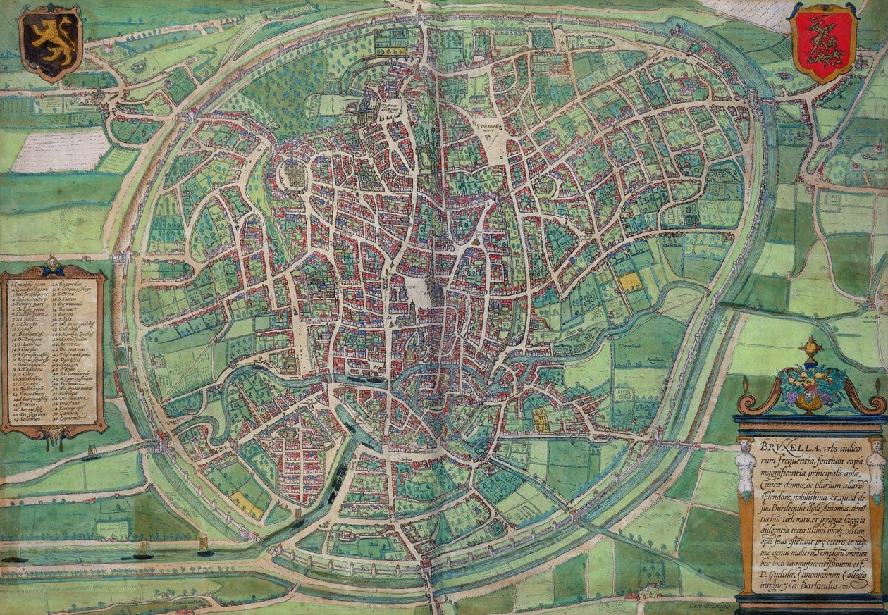 Byplan for Bruxelles, fra 