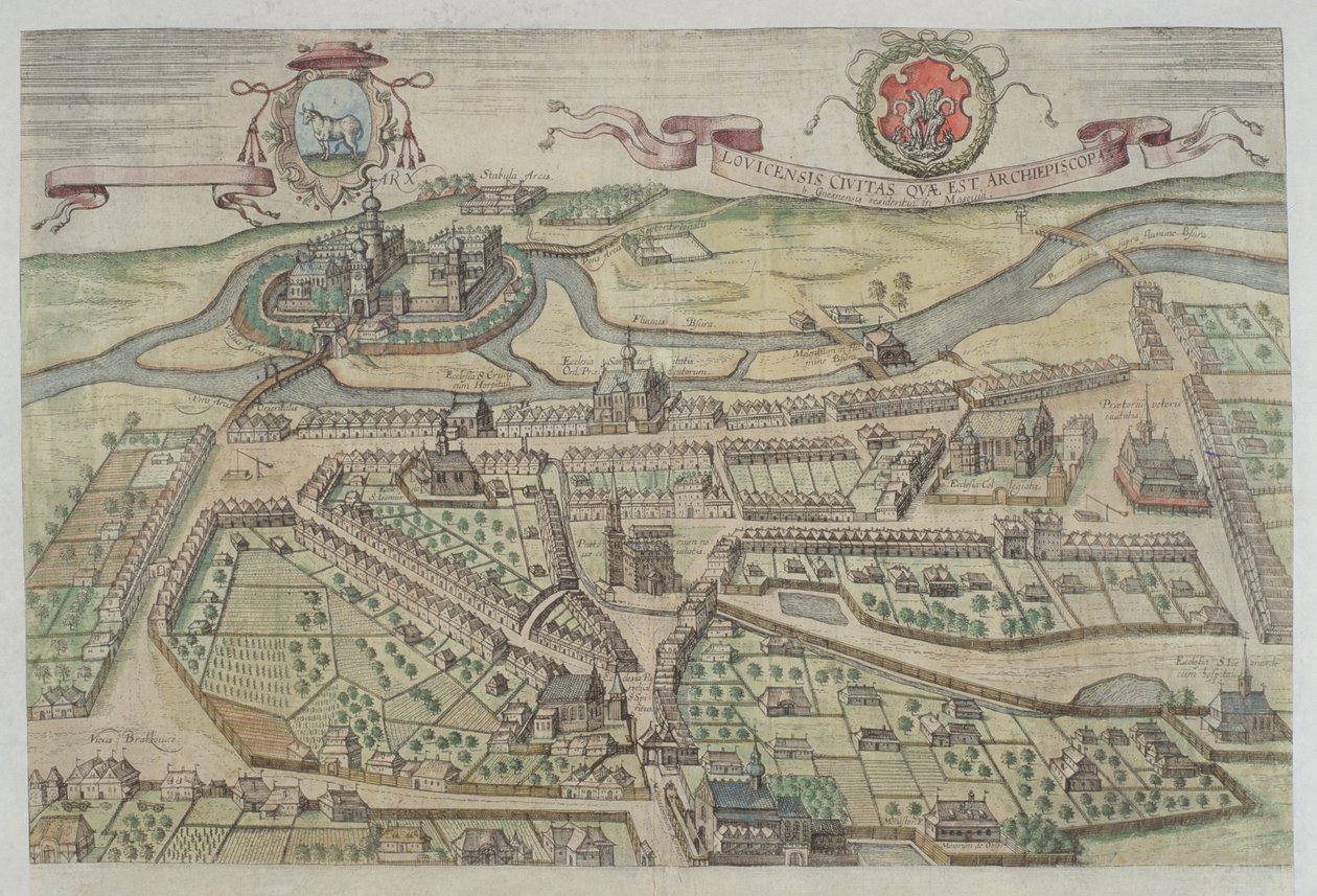 Udsigt over Lowicz, fra 
