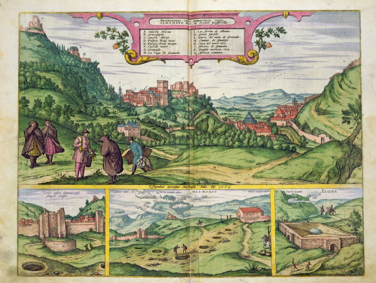 Udsigt over Alhambra fra 