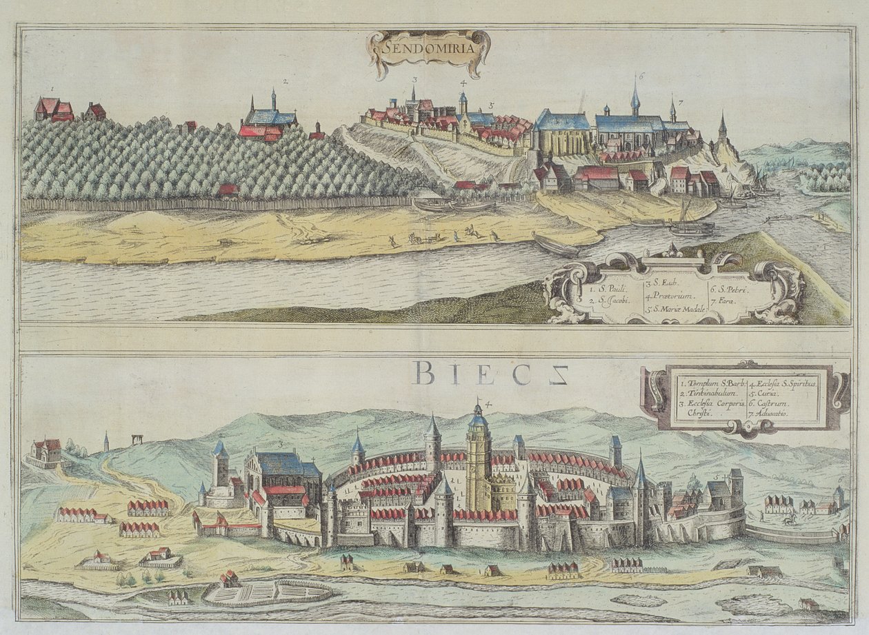 Udsigt over Sendomiria og Biecz, fra 