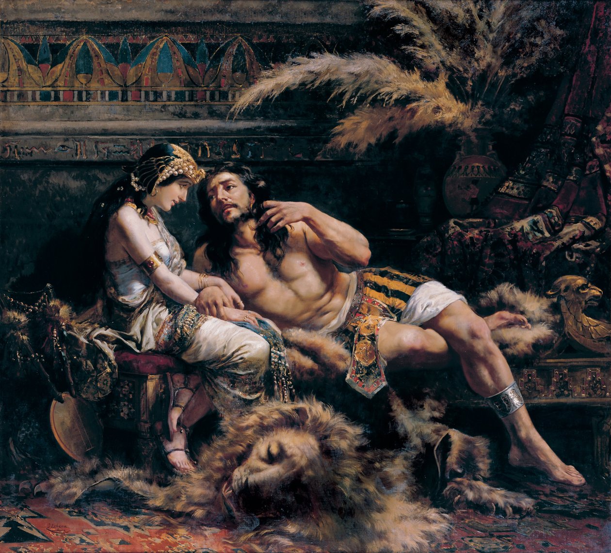 Samson og Delila af José de Echenagusía