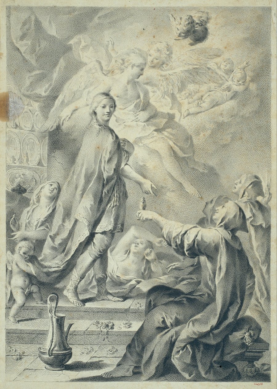Lignelse om de kloge og tåbelige jomfruer af José Camarón y Boronat