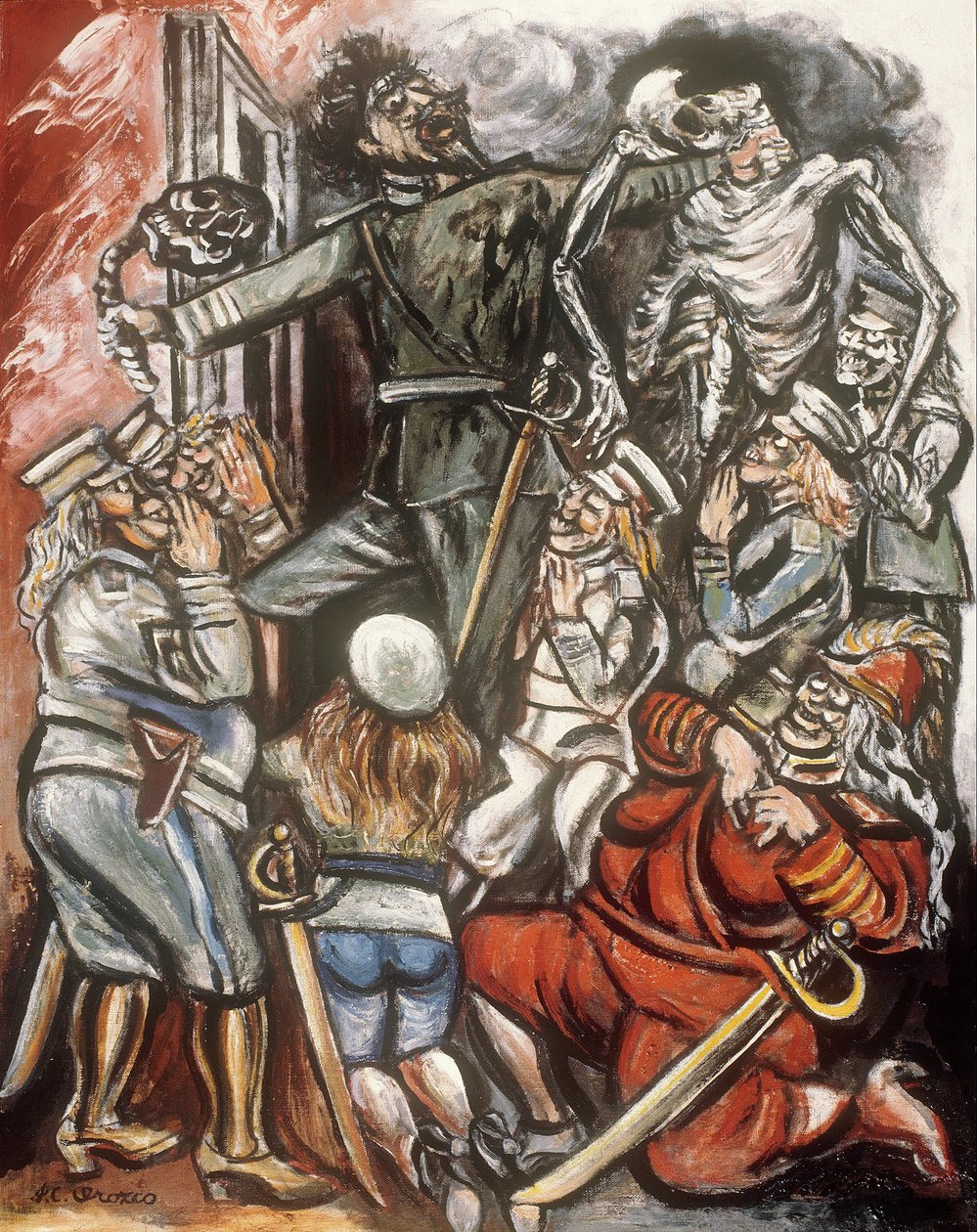 Demagogen af José Clemente Orozco
