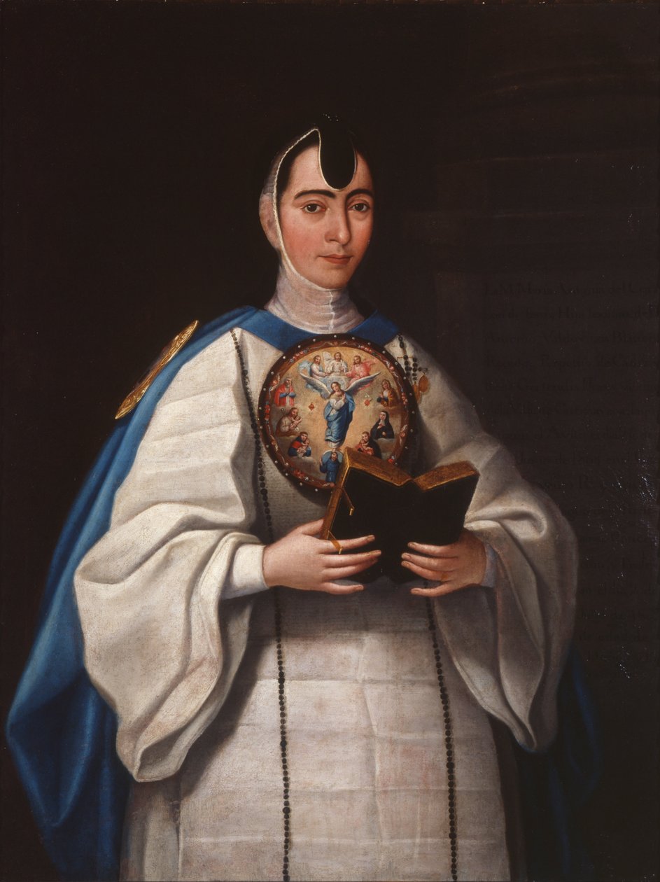 Portræt af søster María Antonia del Corazón de Jesús af José María Vázquez