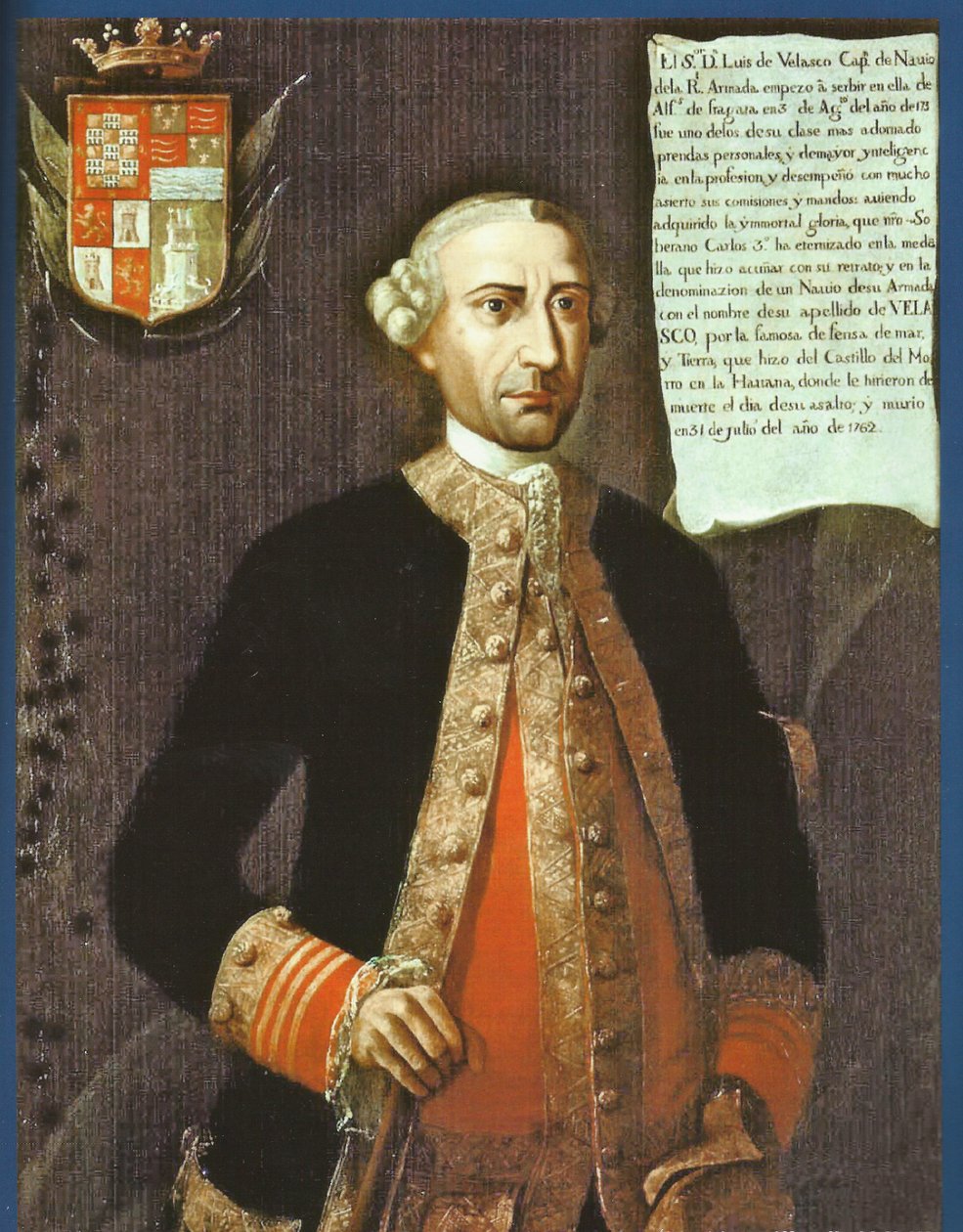 Luis Vicente de Velasco af José Nicolás de Escalera