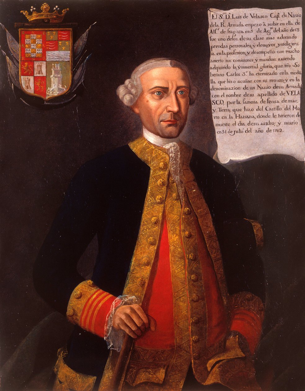 Luis Vicente de Velasco af José Nicolás de la Escalera