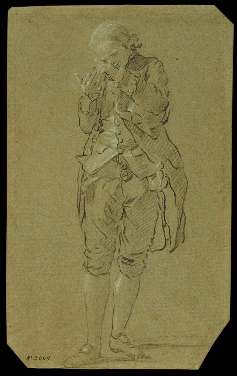 Studie af en mand af José del Castillo