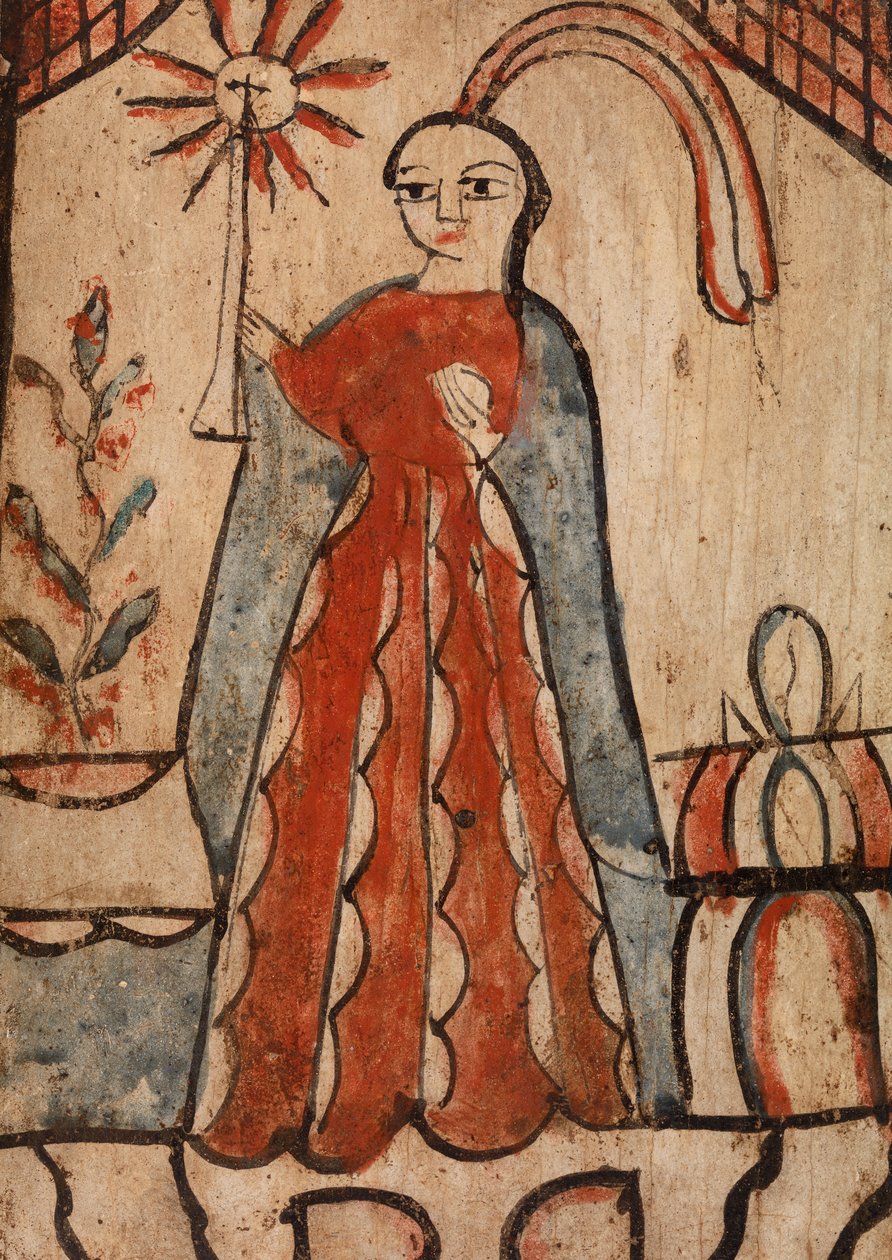 Sankt Barbara (Santa Barbara) af José Benito Ortega