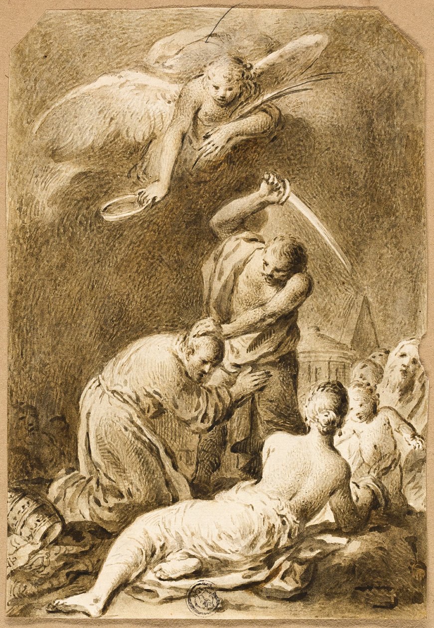 En helgens martyrium af José Camarón y Boronat