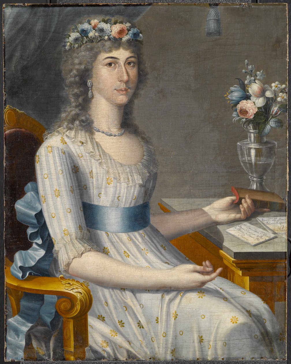 Doña María de los Dolores Gutiérrez del Mazo y Pérez, ca. 1796 af José Campeche