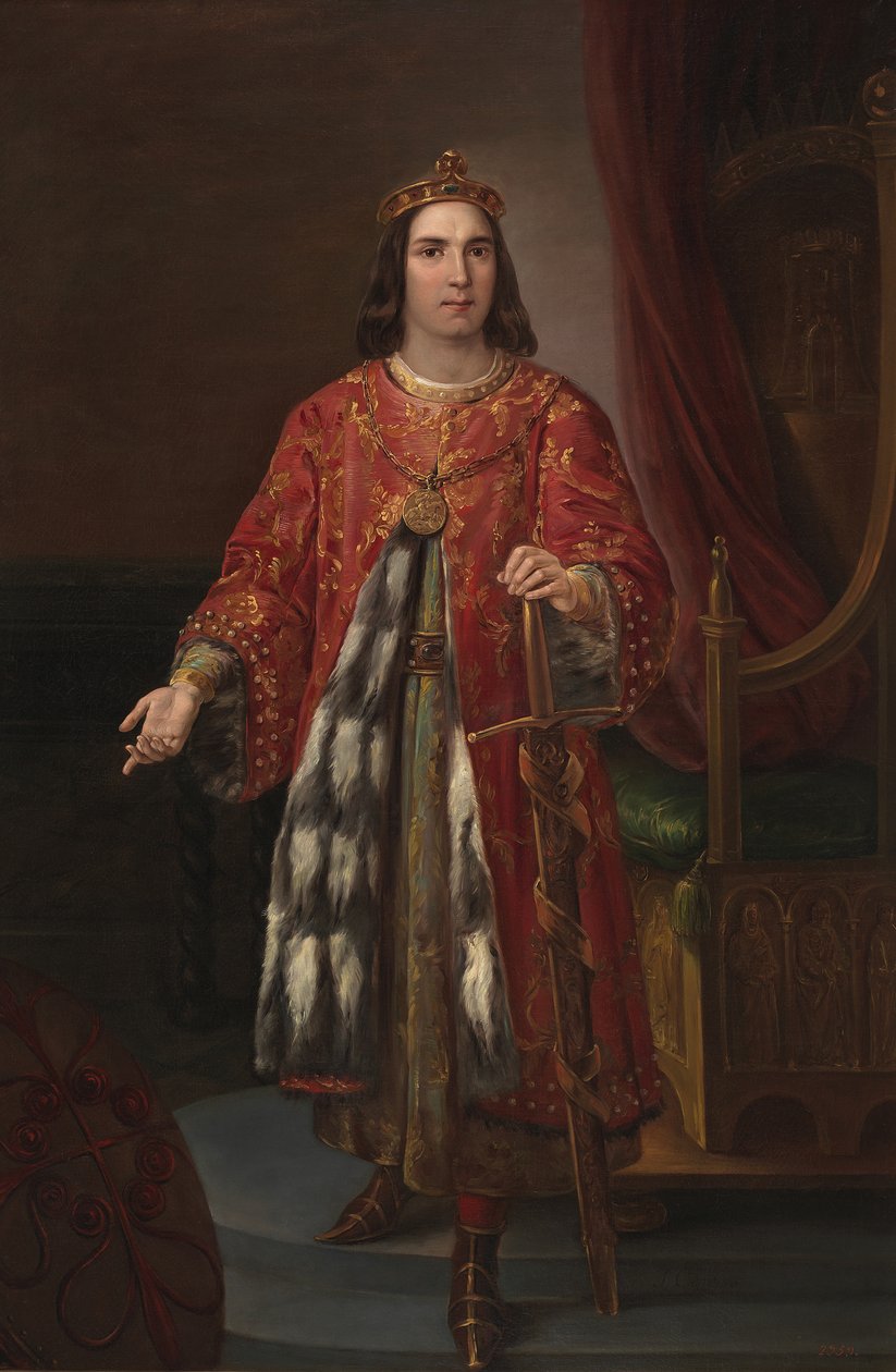 Kong Sancho III af Castilien, 1850 af José Castelaro y Perea