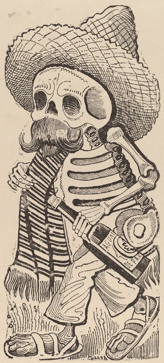 Calavera Maderista af José Guadalupe Posada